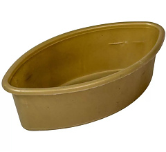 Csónak tál közepes